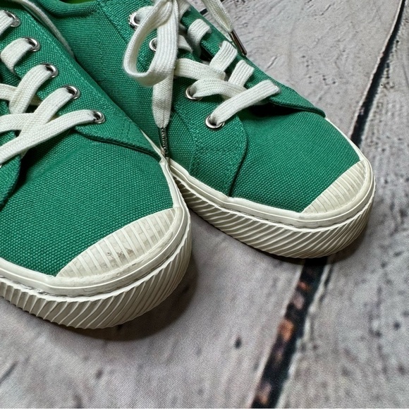 Cariuma OCA low-top green canvas sneakers Women’s 9/ Men’s 7.5 - Picture 9 of 10